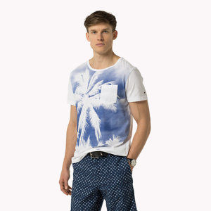 Tommy Hilfiger pánské bílé tričko Harry - XL (100)
